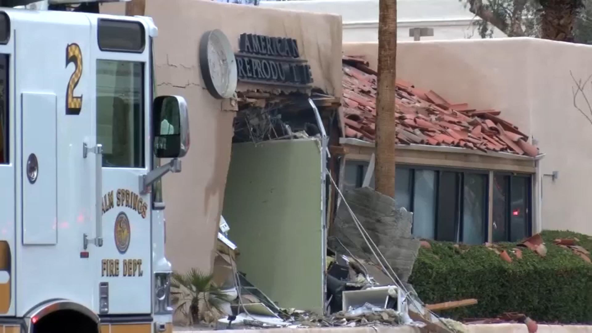 A fertility clinic in Palm Springs was the apparent target of a deadly explosion that occurred Saturday, May 17, 2025.